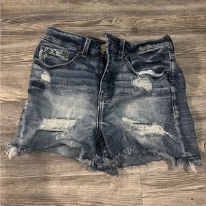 Buckle Black Shorts - 28